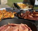 Biscuit Bar / Hot Pimento Cheese on Corn Bread
